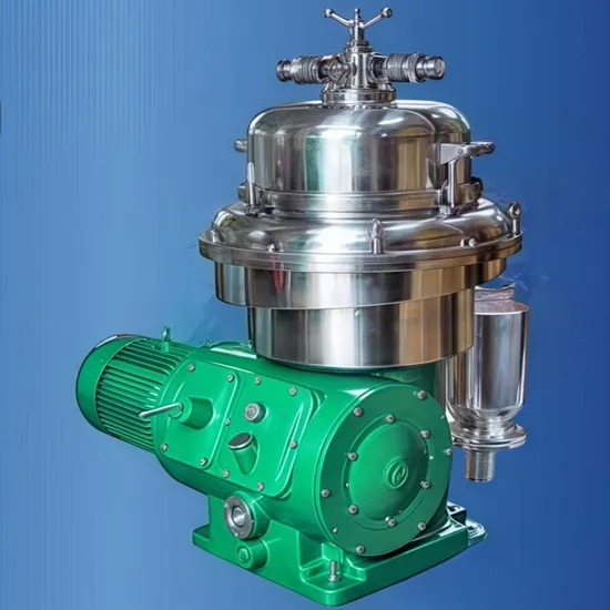 High Efficiency Industrial Disc Stack Centrifuge Separator Machine for Bacterial Broth